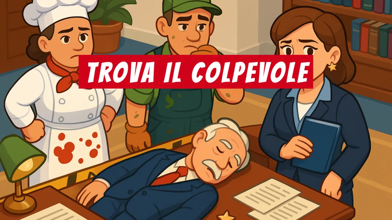 Riuscirai a risolvere il mistero dell’orecchino dorato? Solo il 5% scopre chi è il colpevole al primo tentativo! Sfida la tua mente con questo quiz geniale"