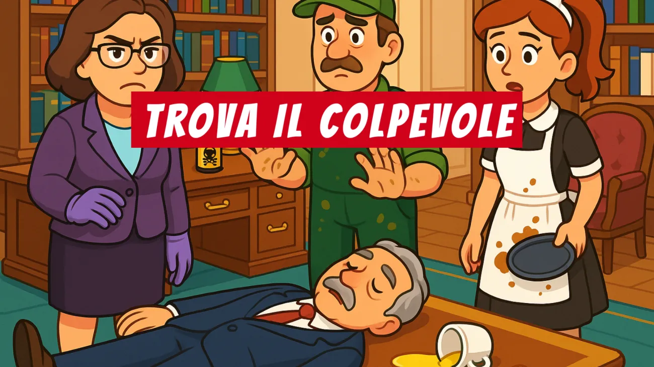 Solo 1 su 1000 riesce a trovare il vero colpevole: risolvi il quiz che sta facendo impazzire il web!"