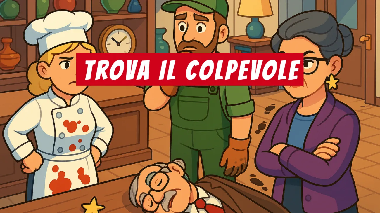 Solo i veri geni risolvono l’enigma dell’antiquario: riesci a scoprire chi è il colpevole nascosto tra i dettagli? Sfida la tua intelligenza!"