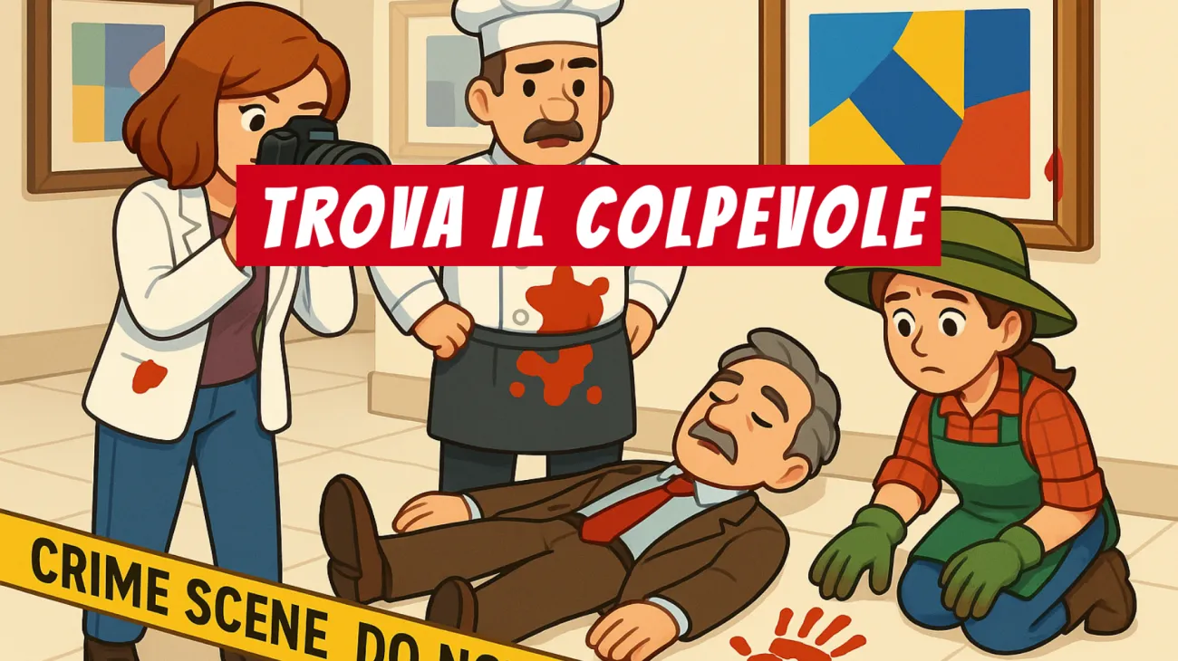 Solo il 2% Riesce a Trovare il Colpevole in Questo Giallo Geniale: Accetti la Sfida?"