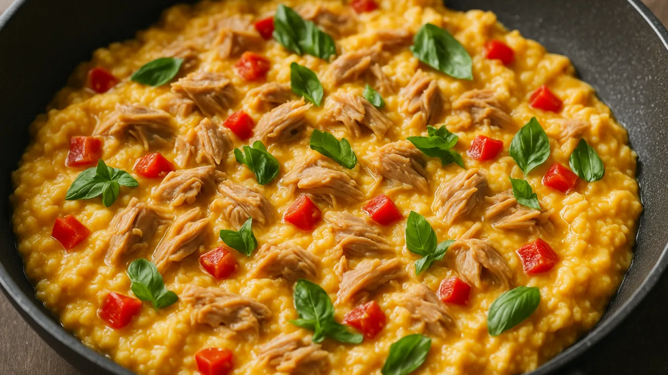 tonno peperoni basilico"